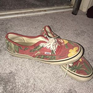 Floral Vans